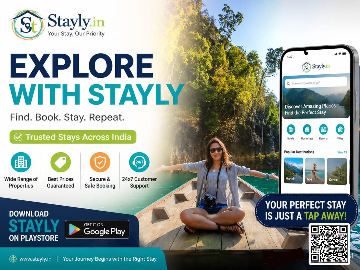 Download Stayly App on Playstore