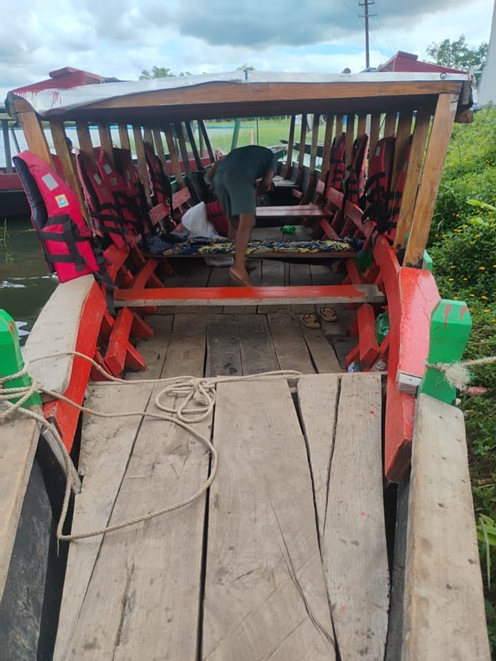 Gobinda Kishore Jamatia Boat
